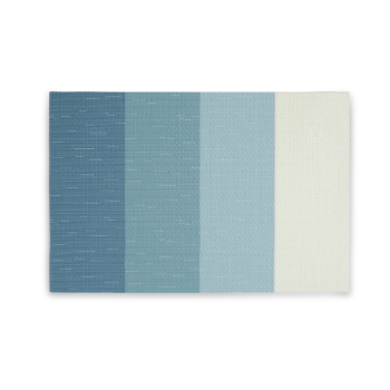 Gradient Teal Stripe Placemat