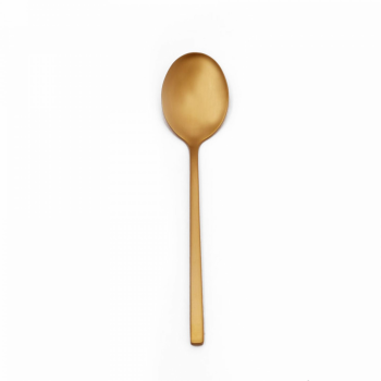 Luxe Matt Gold Dinner Spoon