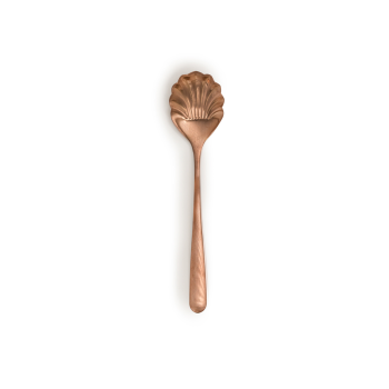 Thea Matt Rose Gold Shell Spoon